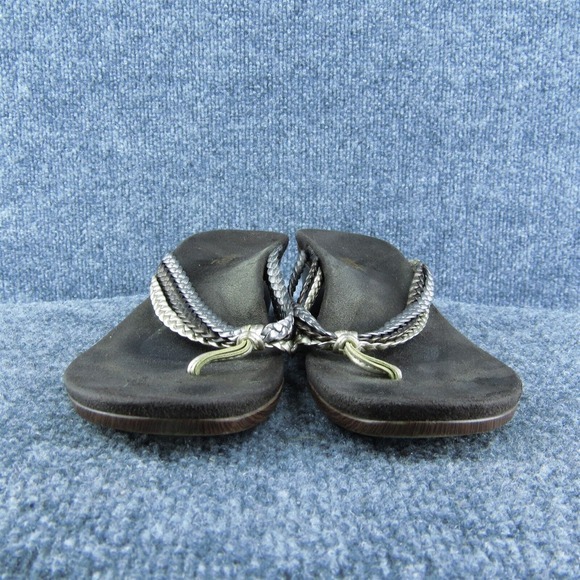 Orthaheel Ramba Women Flip Flop Sandal Shoes‎ Bronze Leather Size 8 Medium - Picture 2 of 9